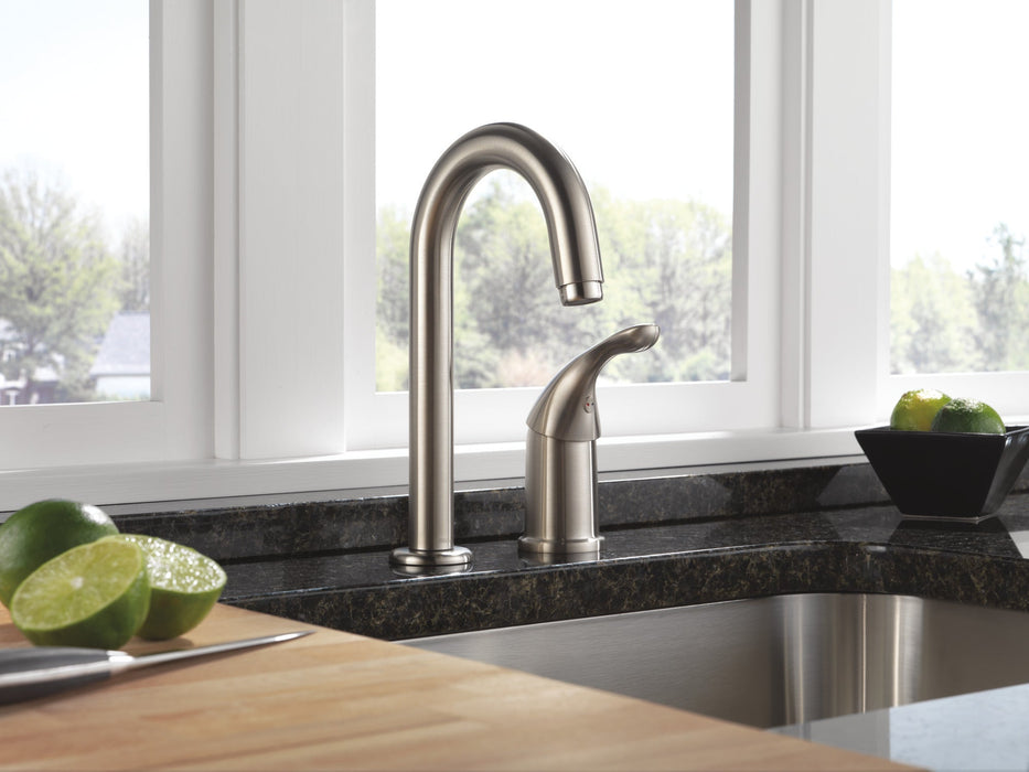 Delta 134 / 100 / 300 / 400 Series 1903 Single Handle Bar / Prep Faucet
