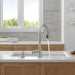 Delta Boyd 19893Z Single Handle Pull-Down Kitchen Faucet with Soap Dispenser and ShieldSpray Technology, spotshield...