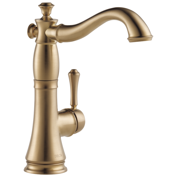 Delta Cassidy:1997LF Single Handle Bar / Prep Faucet, champagne bronze