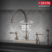 Delta Windemere 21996LF Two Handle Kitchen Faucet, stainless - view 5