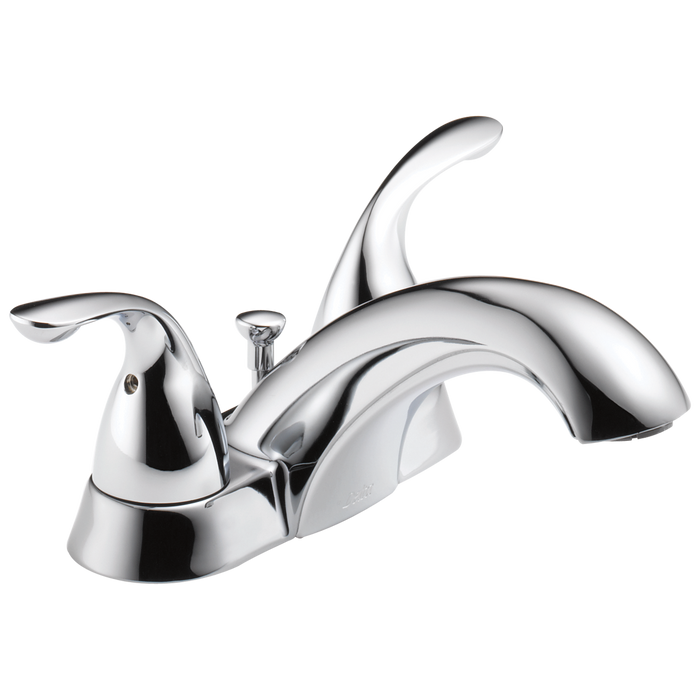 Delta Classic 2523LF Two Handle Centerset Bathroom Faucet, chrome