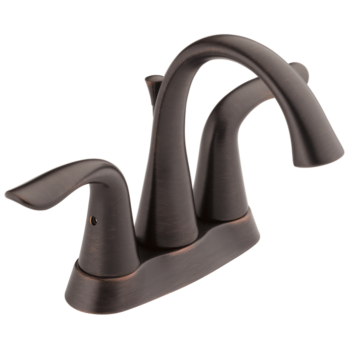 Delta Lahara 2538 Two Handle Centerset Bathroom Faucet, venetian bronze