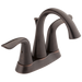 Delta Lahara 2538 Two Handle Centerset Bathroom Faucet, venetian bronze