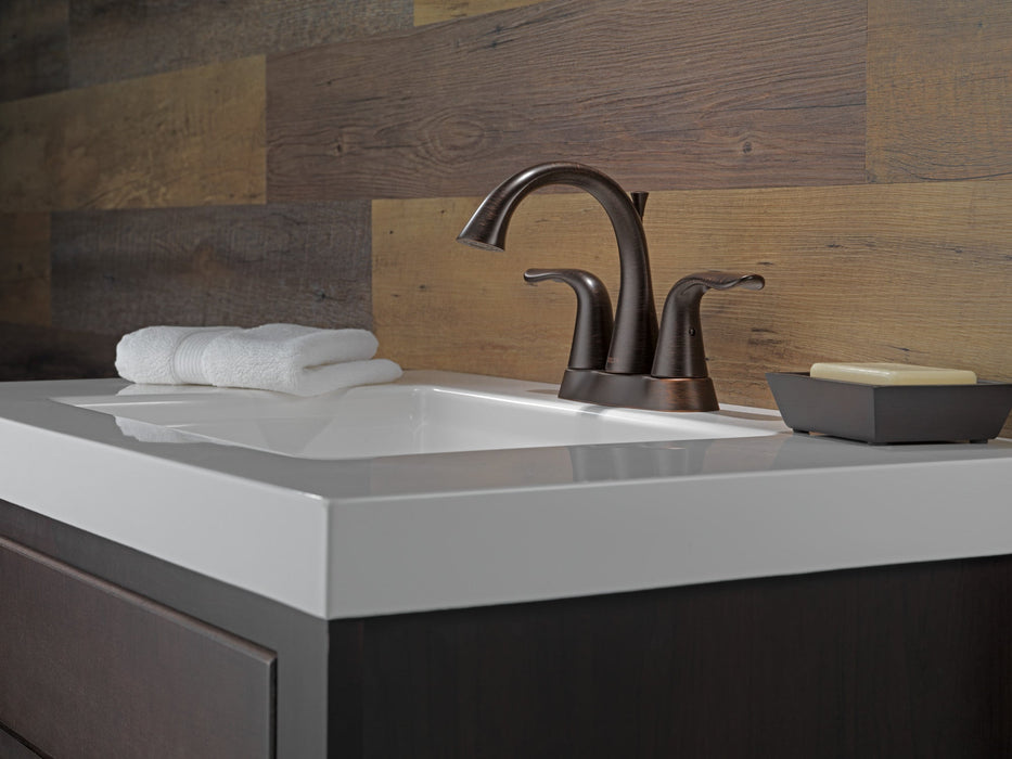 Delta Lahara 2538 Two Handle Centerset Bathroom Faucet, venetian bronze - view 3