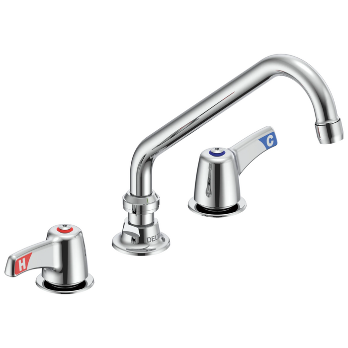 Commercial 27C1 / 27C2 27C2243 Two Handle 8 In Below Deck-Mount Faucet