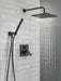 Delta Modern 342701 Monitor 14 Series Shower with Raincan, Hand Shower & Rough Valve, matte black - view 4