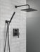 Delta Modern 342701 Monitor 14 Series Shower with Raincan, Hand Shower & Rough Valve, matte black - view 5