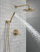 Delta Modern 342702 Monitor 14 Series Shower with Raincan, Hand Shower & Rough Valve, champagne bronze - view 3