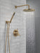 Delta Modern 342702 Monitor 14 Series Shower with Raincan, Hand Shower & Rough Valve, champagne bronze - view 4