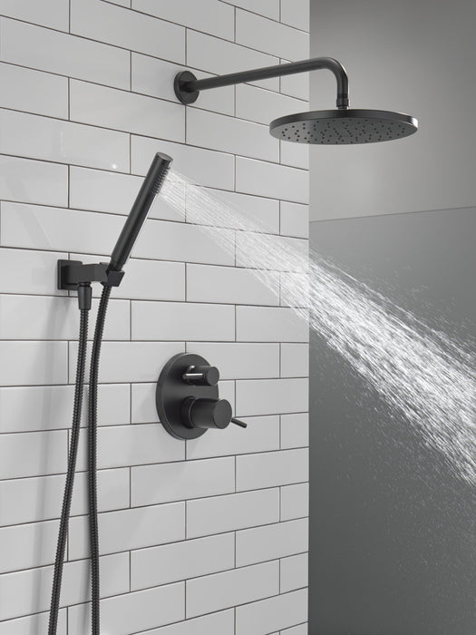 Delta Modern 342702 Monitor 14 Series Shower with Raincan, Hand Shower & Rough Valve, matte black - view 3