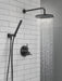 Delta Modern 342702 Monitor 14 Series Shower with Raincan, Hand Shower & Rough Valve, matte black - view 4
