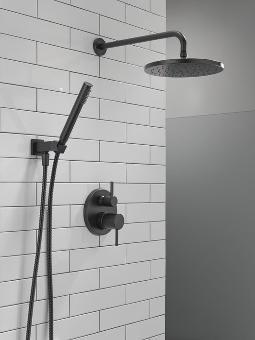 Delta Modern 342702 Monitor 14 Series Shower with Raincan, Hand Shower & Rough Valve, matte black - view 5