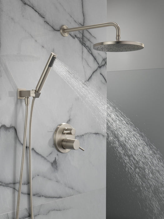Delta Modern 342702 Monitor 14 Series Shower with Raincan, Hand Shower & Rough Valve, spotshield brushed nickel - view 3