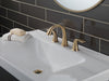 Delta Lahara 3538 Two Handle Widespread Bathroom Faucet, champagne bronze - view 2