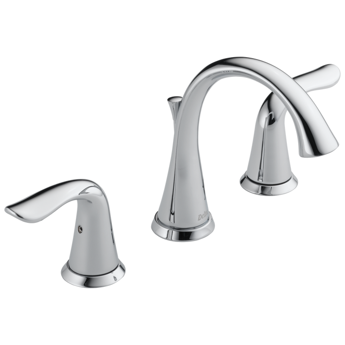 Delta Lahara 3538 Two Handle Widespread Bathroom Faucet, chrome