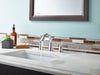 Delta Lahara 3538 Two Handle Widespread Bathroom Faucet, chrome - view 2