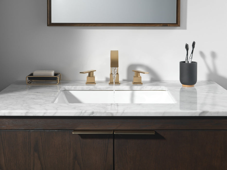 Delta Vero 3553LF Two Handle Widespread Bathroom Faucet