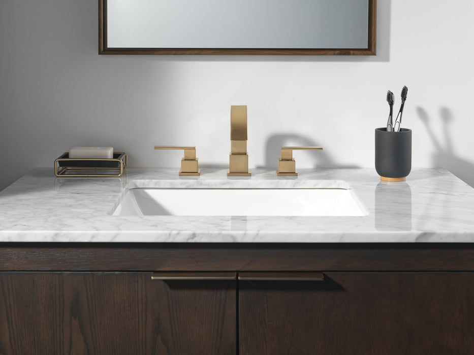 Delta Vero 3553LF Two Handle Widespread Bathroom Faucet