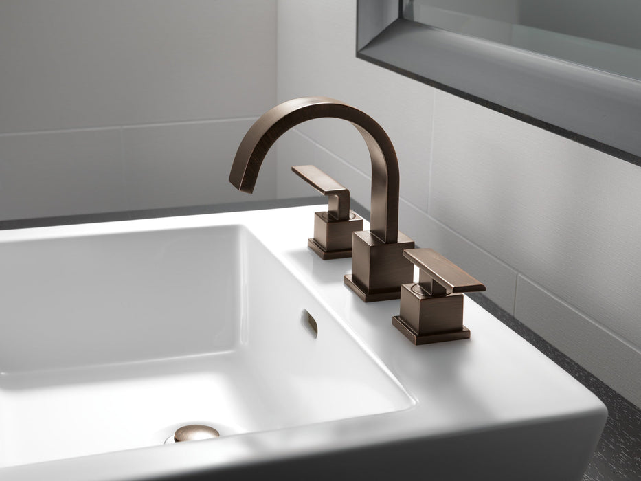 Delta Vero 3553LF Two Handle Widespread Bathroom Faucet
