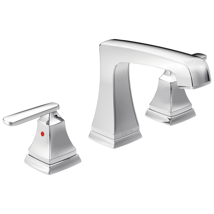 Delta Ashlyn 3564 Two Handle Widespread Bathroom Faucet, chrome