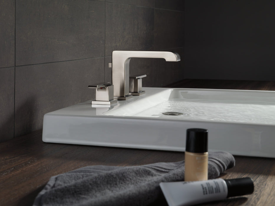 Delta Ara 3567 Two Handle Widespread Bathroom Faucet, stainless - view 2