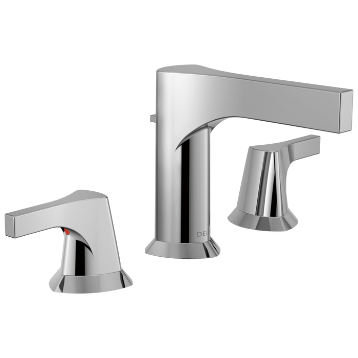 Delta Zura 3574 Two Handle Widespread Bathroom Faucet, chrome