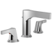 Delta Zura 3574 Two Handle Widespread Bathroom Faucet, chrome