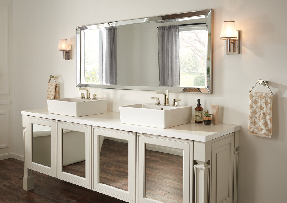 Delta Zura 3574 Two Handle Widespread Bathroom Faucet, polished nickel - view 2
