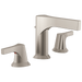 Delta Zura 3574 Two Handle Widespread Bathroom Faucet, stainless