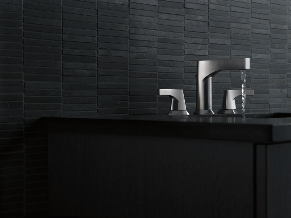 Delta Zura 3574 Two Handle Widespread Bathroom Faucet, stainless - view 2