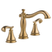 Delta Cassidy 3597LF Two Handle Widespread Bathroom Faucet - Less Handles, champagne bronze - view 2