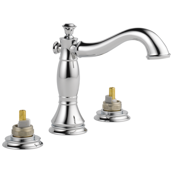 Delta Cassidy 3597LF Two Handle Widespread Bathroom Faucet - Less Handles, chrome