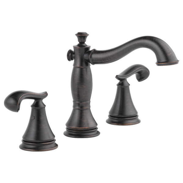 Delta Cassidy 3597LF Two Handle Widespread Bathroom Faucet - Less Handles, venetian bronze - view 2