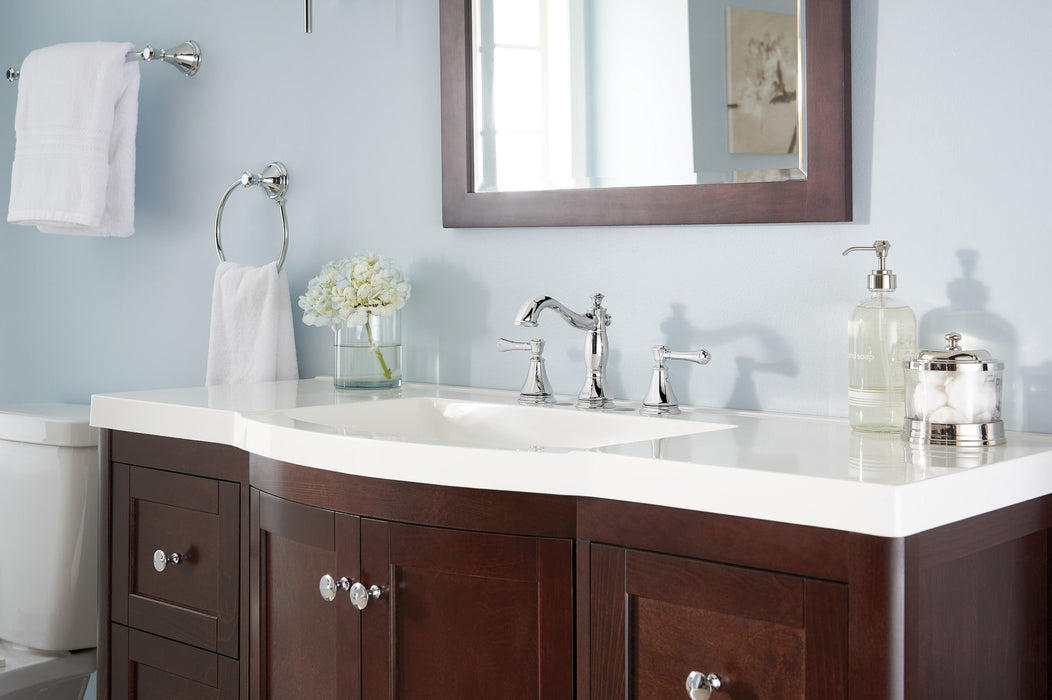 Delta Cassidy 3597LF Two Handle Widespread Bathroom Faucet, chrome - view 4