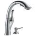 Delta Linden 4153 Single Handle Pull-Out Kitchen Faucet, arctic stainless - view 2