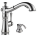 Delta Cassidy 4197 Single Handle Pull-Out Kitchen Faucet, arctic stainless - view 3