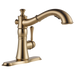 Delta Cassidy 4197 Single Handle Pull-Out Kitchen Faucet, champagne bronze - view 4