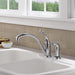 Delta Collins 441 Single Handle Kitchen Faucet with Spray, chrome - view 2