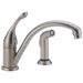 Delta Collins 441 Single Handle Kitchen Faucet with Spray, stainless