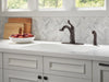 Delta Linden 4453 Single Handle Kitchen Faucet with Spray, venetian bronze - view 3