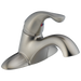 Delta Classic 520 Single Handle Centerset Bathroom Faucet, stainless