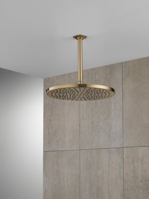 Delta Universal Showering Components 52158 Single-Setting Metal Raincan Shower Head, champagne bronze - view 4