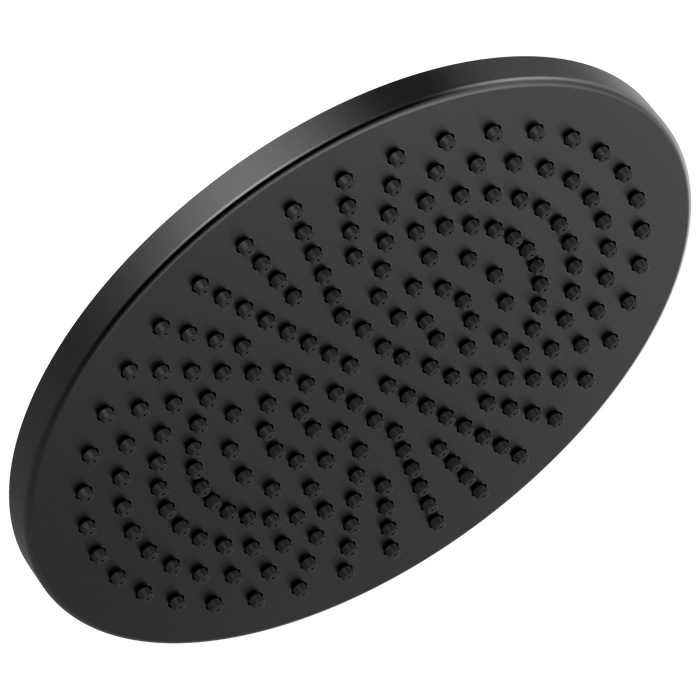 Delta Universal Showering Components 52158 Single-Setting Metal Raincan Shower Head, matte black