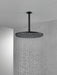 Delta Universal Showering Components 52158 Single-Setting Metal Raincan Shower Head, matte black - view 4