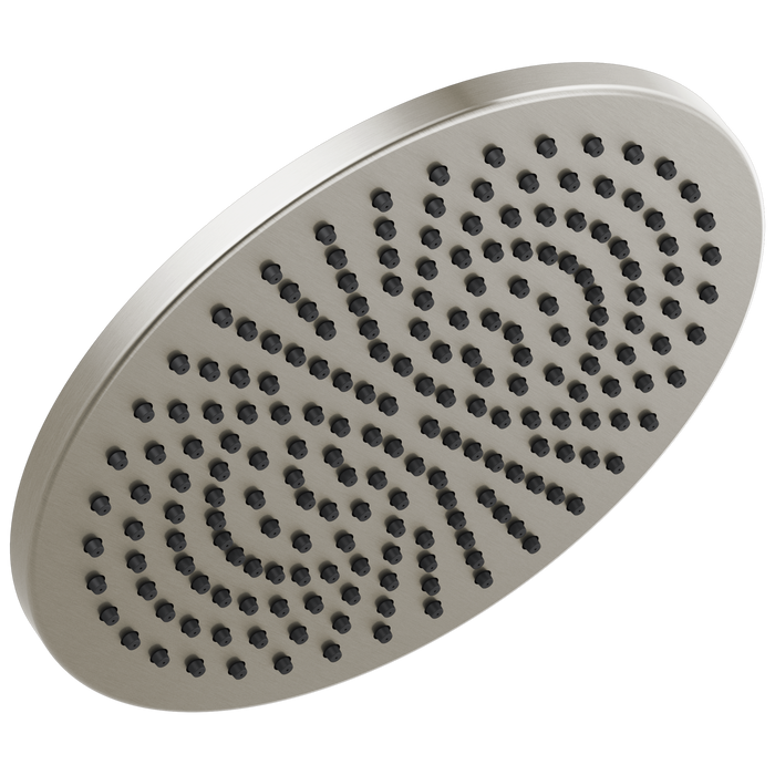 Delta Universal Showering Components 52158 Single-Setting Metal Raincan Shower Head, stainless steel