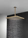 Delta Universal Showering Components 52159 Single-Setting Metal Raincan Shower Head, champagne bronze - view 3