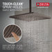 Delta Universal Showering Components 52159 Single-Setting Metal Raincan Shower Head, venetian bronze - view 5