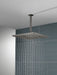Delta Universal Showering Components 52159 Single-Setting Metal Raincan Shower Head, lumicoat black stainless - view 2