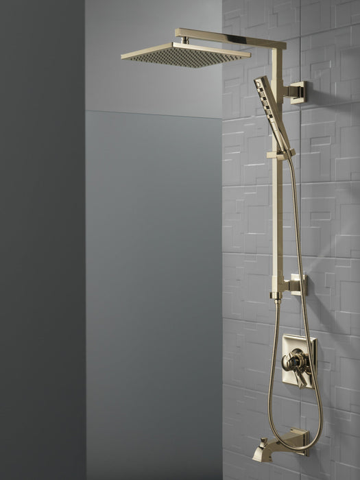 Delta Universal Showering Components 52159 Single-Setting Metal Raincan Shower Head, lumicoat polished nickel - view 4