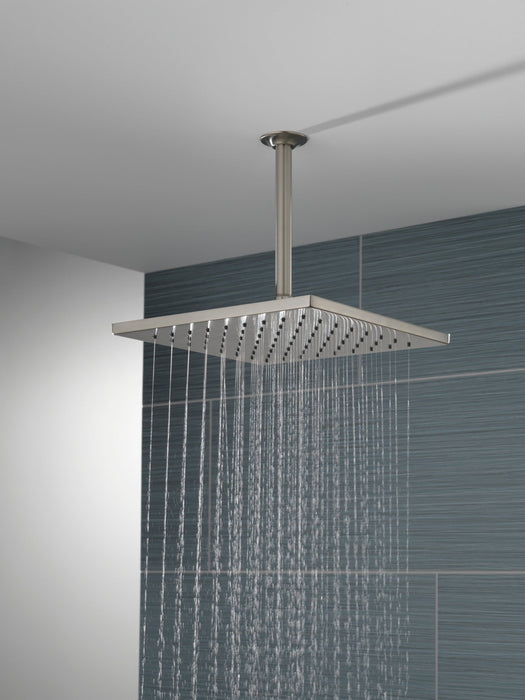 Delta Universal Showering Components 52159 Single-Setting Metal Raincan Shower Head, lumicoat stainless - view 3